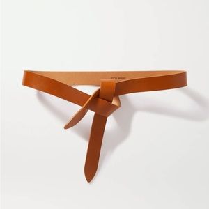 Isabel Marant Lecce leather belt in Tan size medium